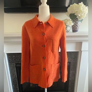 J.Keydge 100% Wool Cardigan Size 2